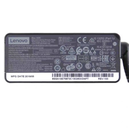 (image for) Original USB-C Charger Lenovo 14e ChromeBook 81MH0007US 45W
