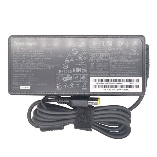 (image for) Charger for Lenovo ThinkVision X1 60E2 Adapter 20V 6.75A 135W