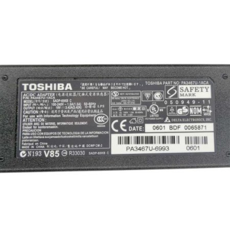 (image for) Charger Toshiba Satellite C55-A-1GK Laptop Adapter 19V 3.42A 65W